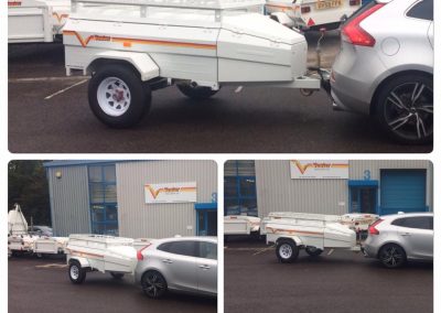 Voyager with a steel roof rack!